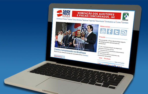 Novo site melhora a comunicação
