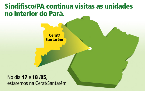 Sindifisco visita Cerat Santarém
