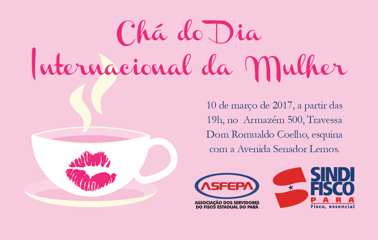 Chá do Dia Internacional das Mulheres
