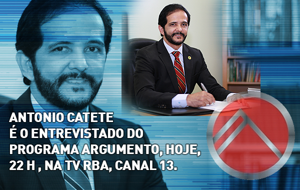 Catete dá entrevista no Argumento
