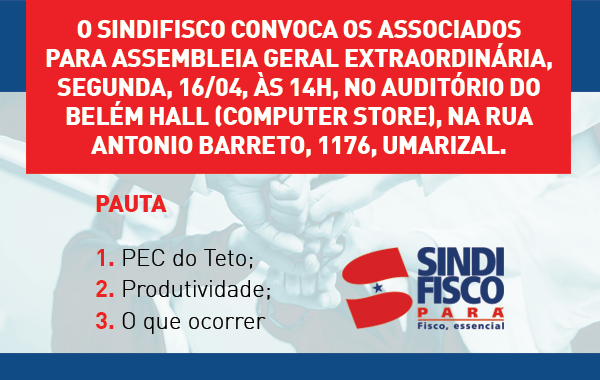 Assembleia geral nesta segunda