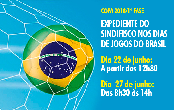 Copa muda horário do Sindifisco