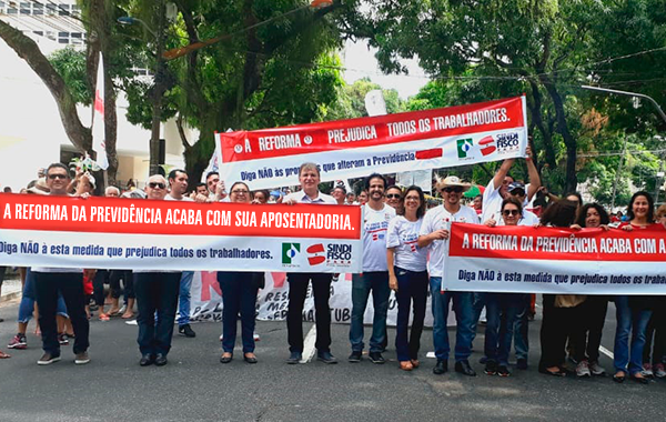 Sindifisco defende Previdência nas ruas