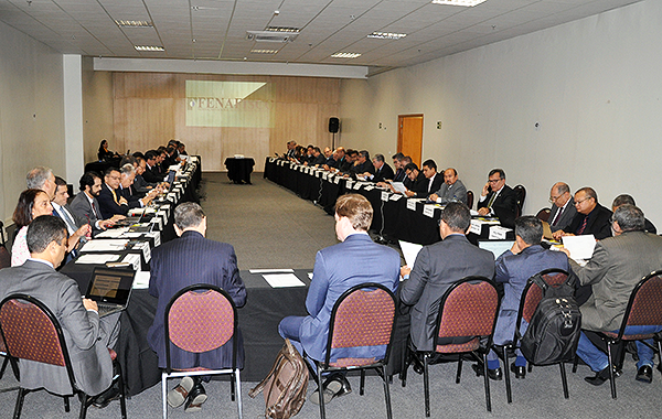 Encontro de dirigentes sindicais do Fisco