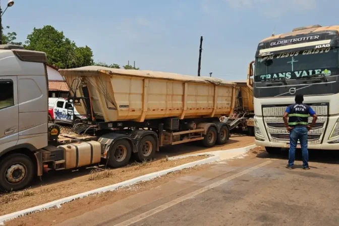Fisco estadual apreende roupas e arroz no sudeste do Pará