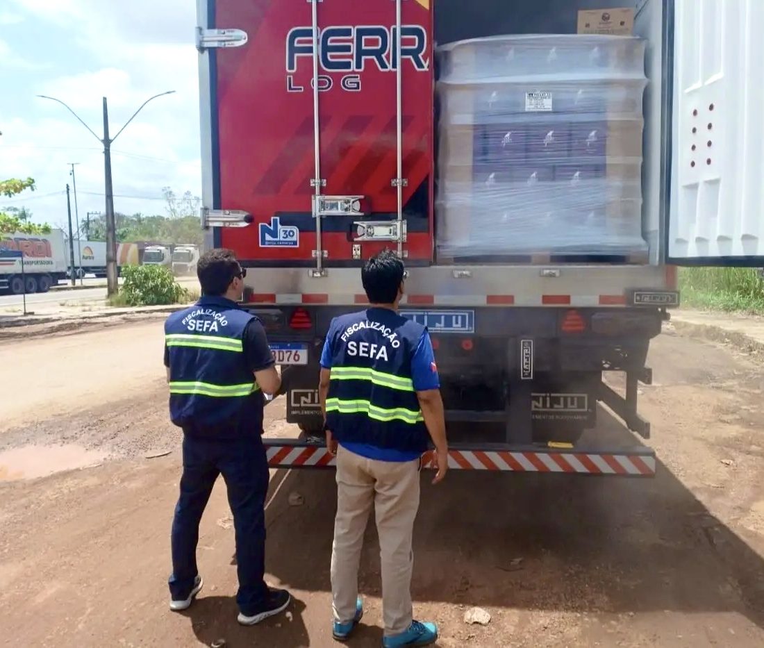 SEFA apreende dez toneladas de açaí congelado em Cachoeira do Piriá