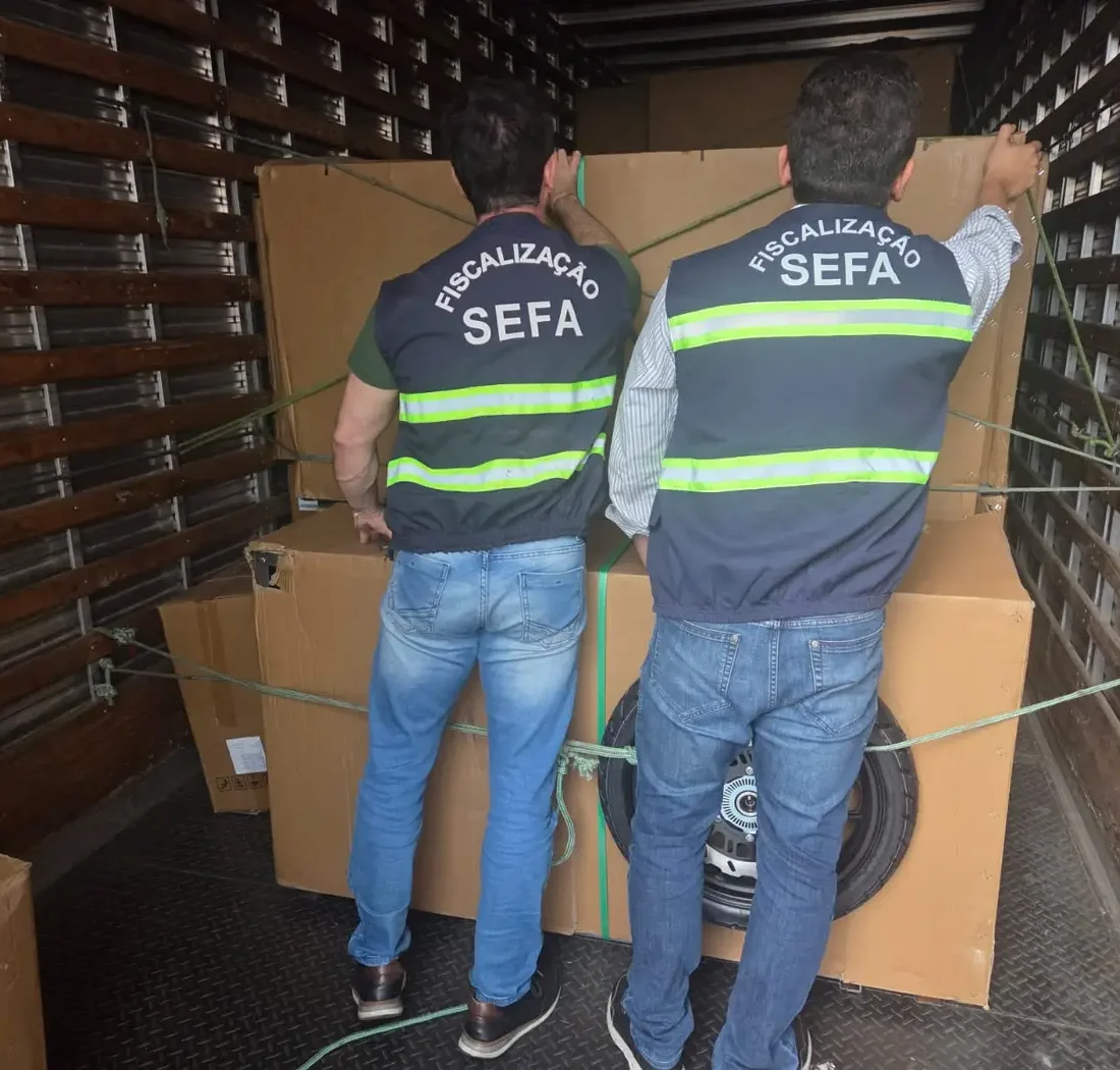 SEFA apreende 71 motos avaliadas em R$ 1 milhão e bebidas irregulares na fronteira do Pará com o Maranhão