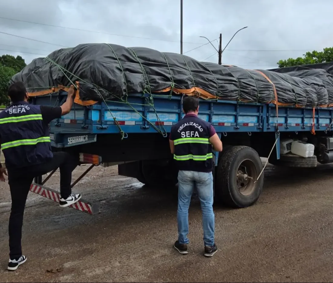 SEFA apreende nove toneladas de farinha de mandioca com nota viajada